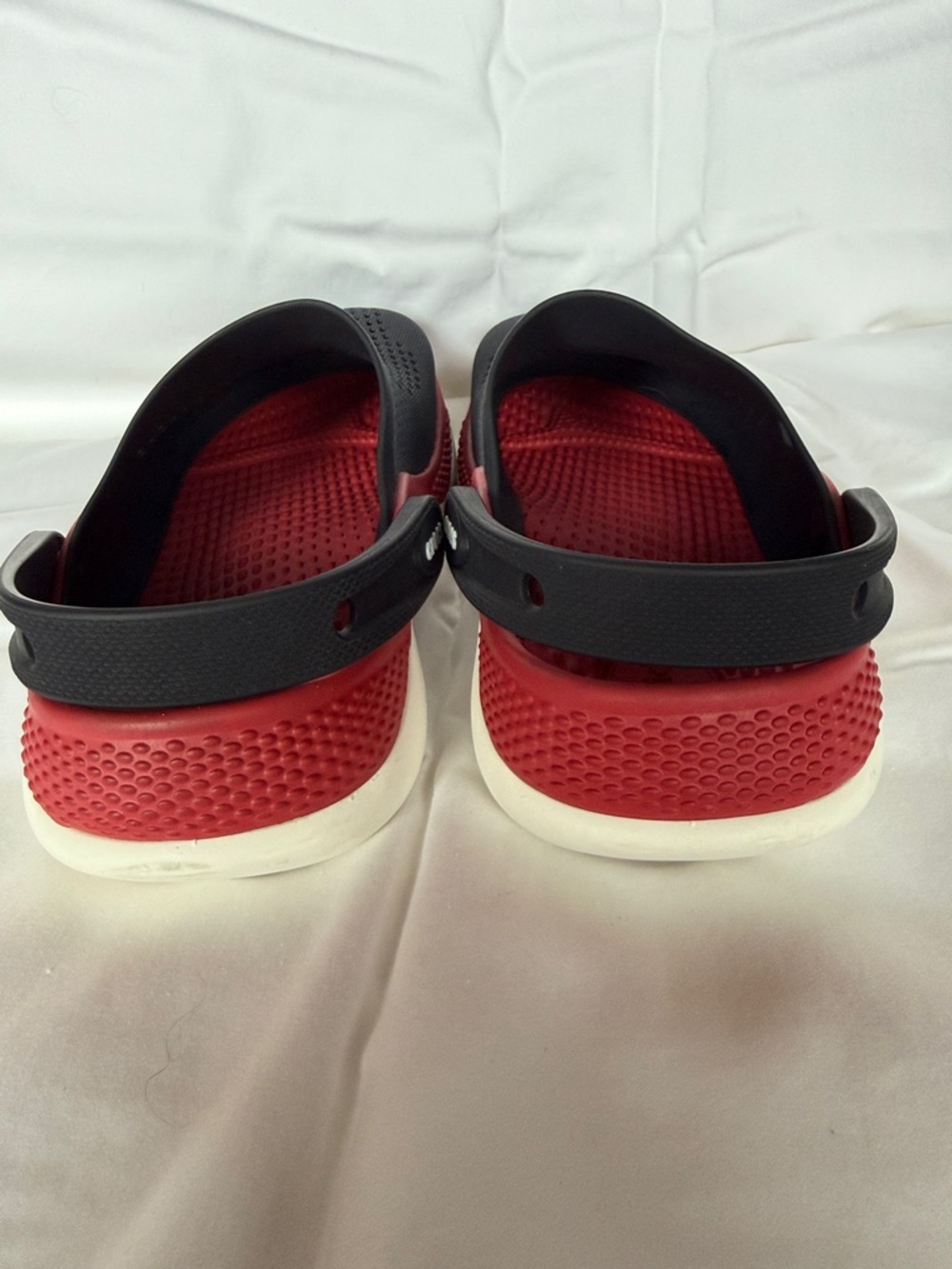 CROCS Black, Red and white Vented Clog - Picture 3 of 6